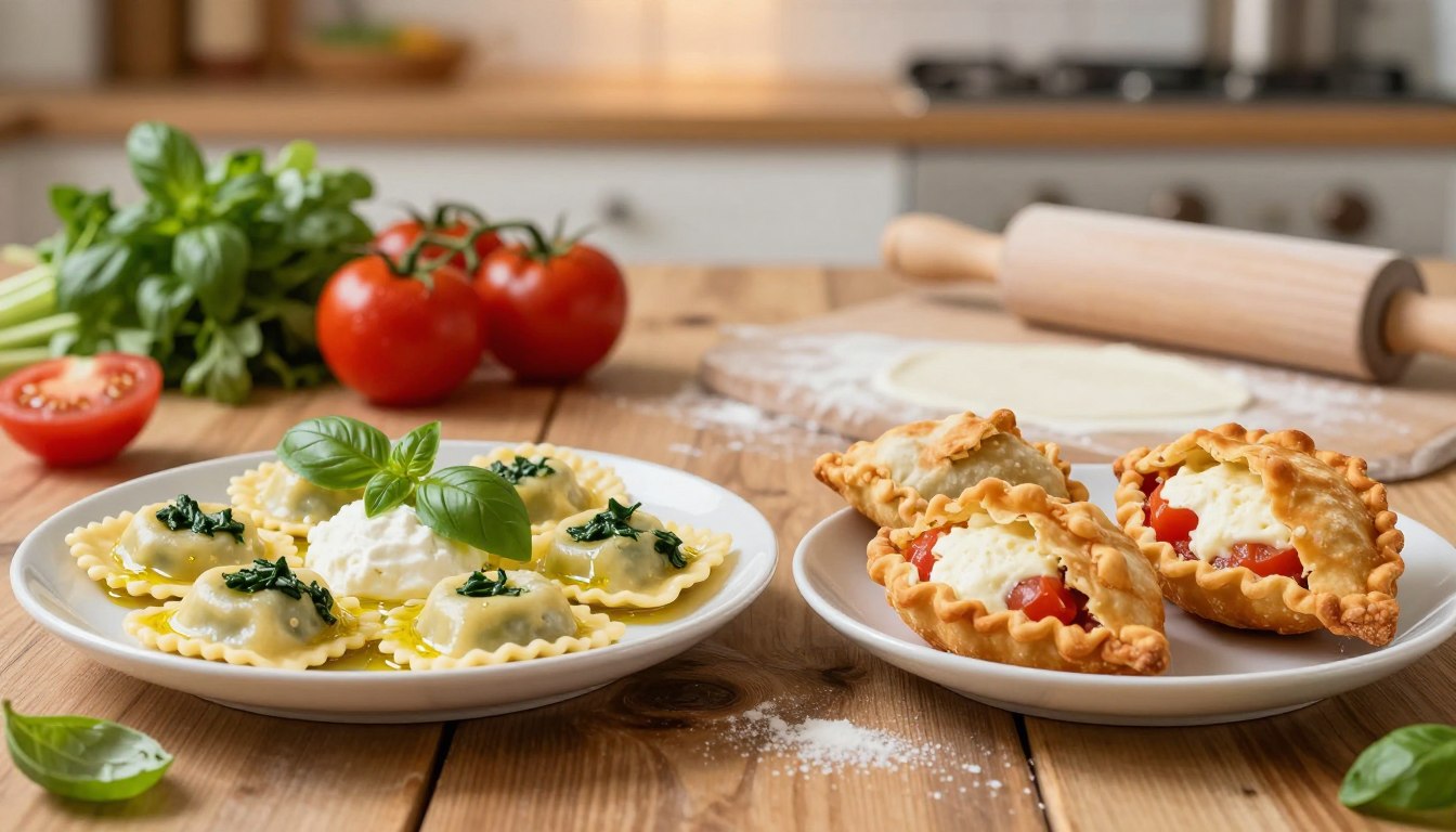 Ravioli vs Panzerotti – Vergleich 2026