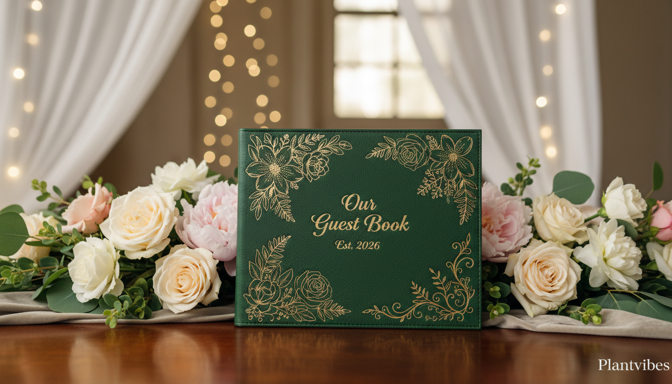 Florales Hochzeitsgästebuch – Trends 2026