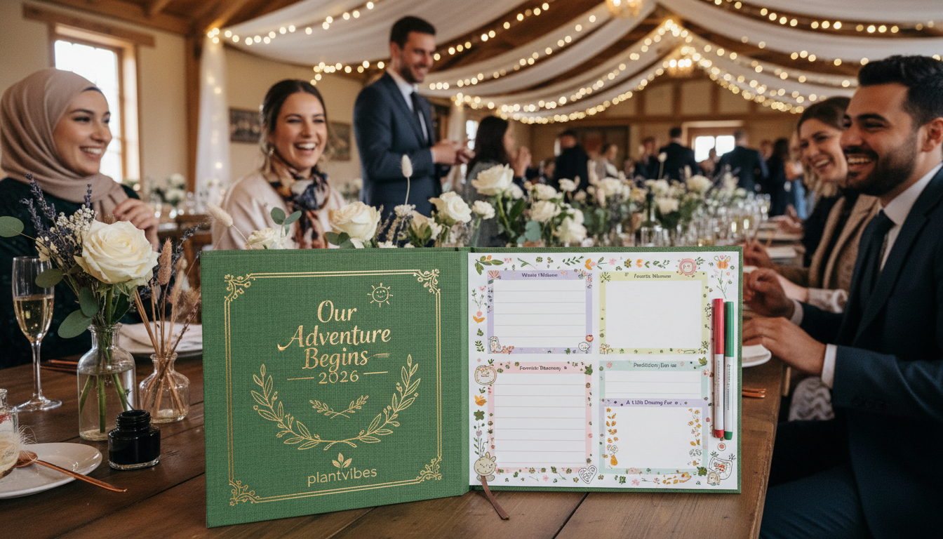 Hochzeitsgästebuch im Freundebuch-Stil – 2026