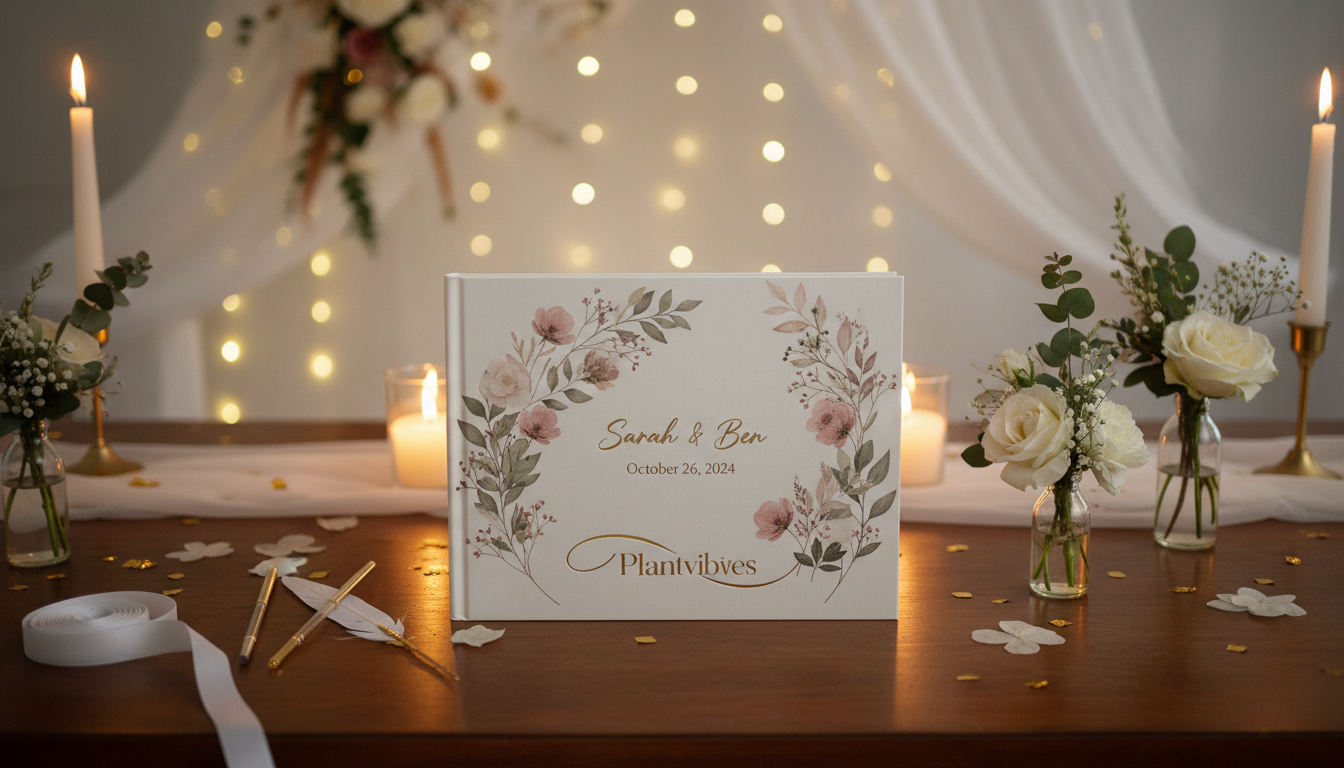 Hochzeitsgästebuch mit Canva gestalten