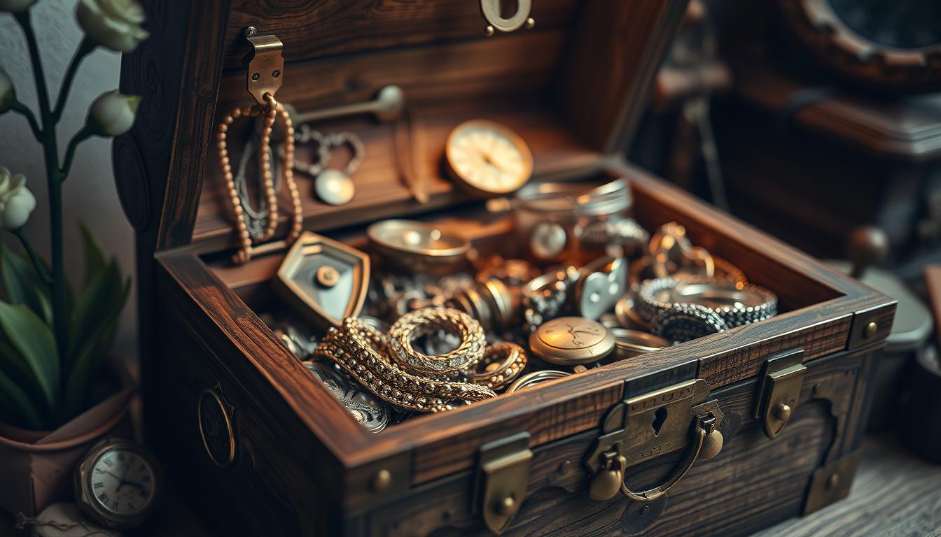 DIY-Schatztruhe-Ideen zur Aufbewahrung von Schmuck und Erinnerungsstücken