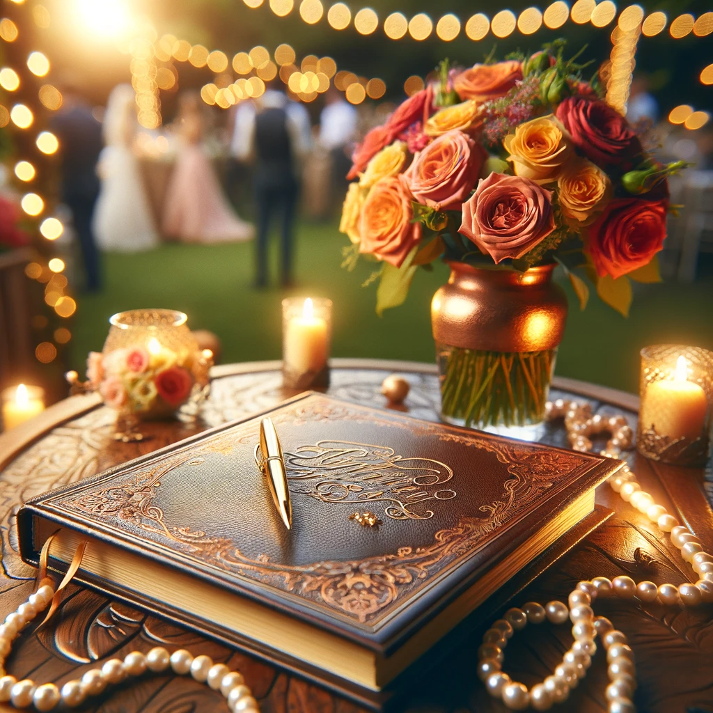 Was schreibt man in ein Gästebuch für eine Hochzeit?