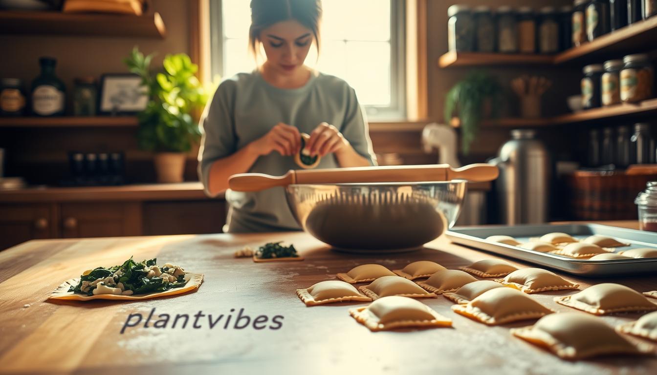 Ravioli auf Vorrat vorbereiten