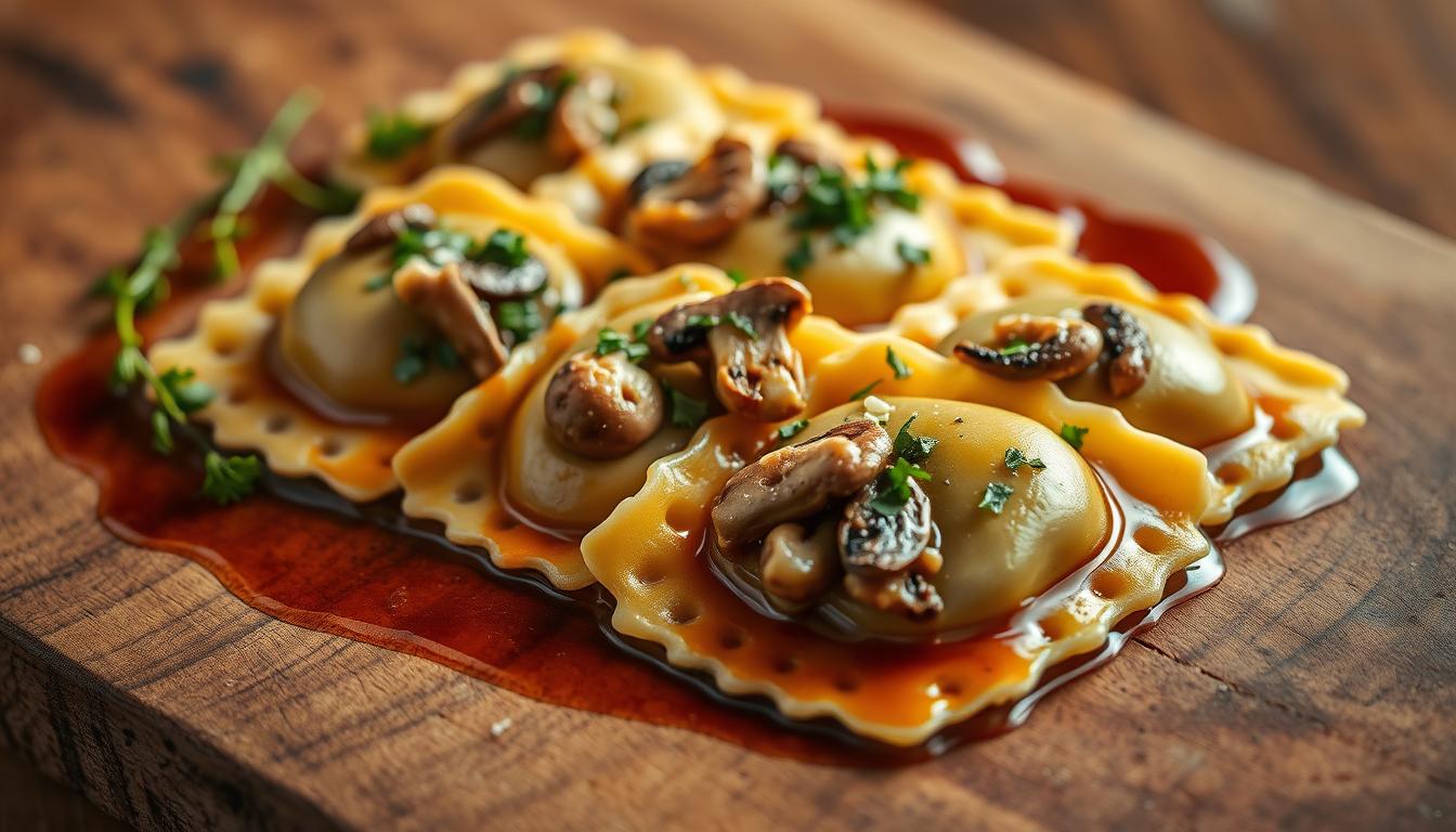 Pilz-Ravioli – herzhafter Genuss in jeder Gabel