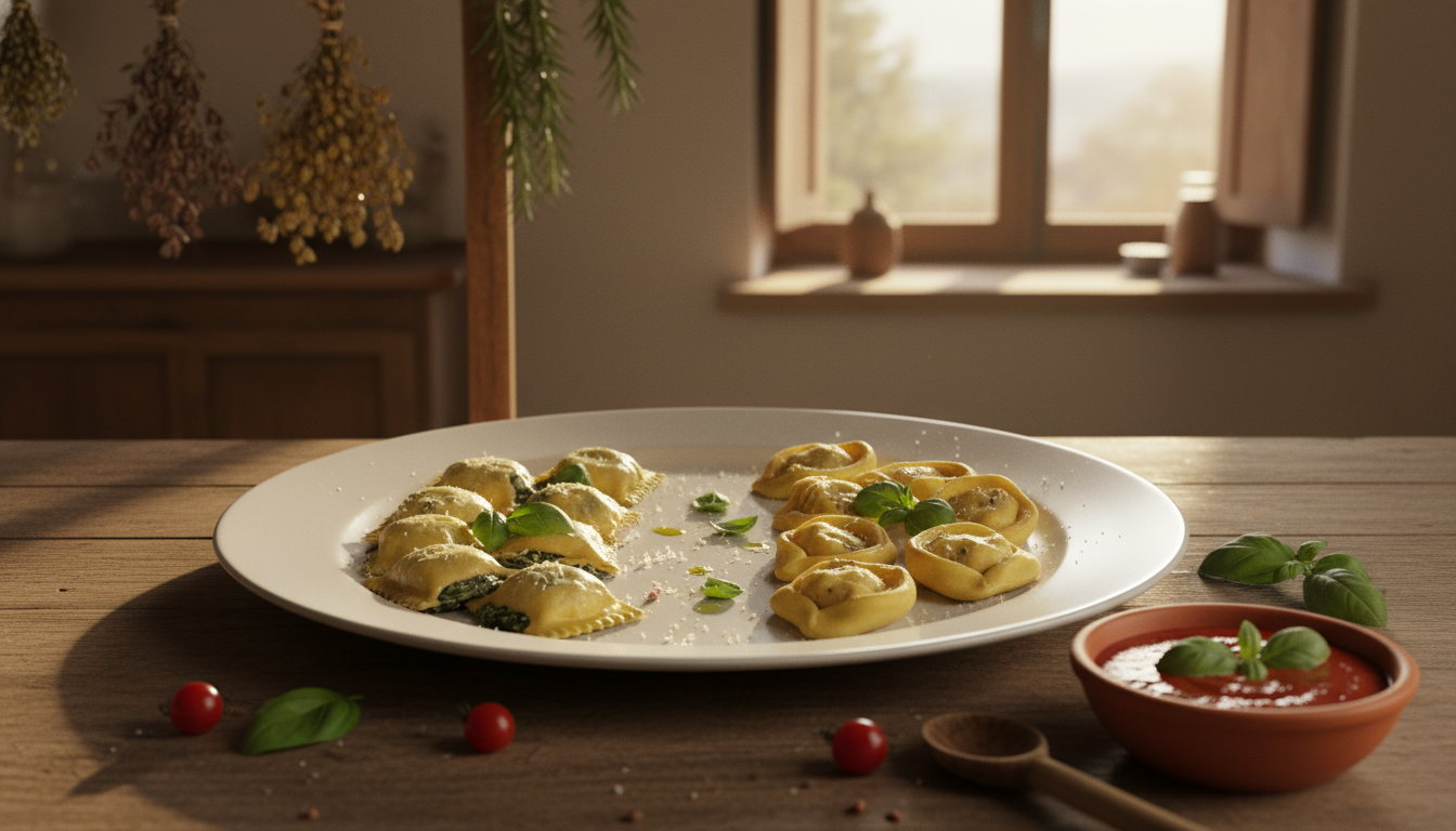 Ravioli vs Tortelli – Pasta-Vergleich 2026