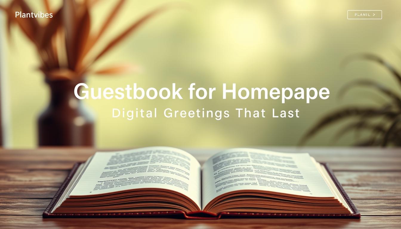 Gästebuch für Homepage – Digitale Grüße, die bleiben