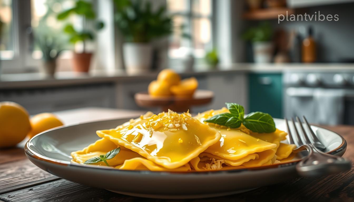 Ravioli mit Zitronensauce – frisch & leicht