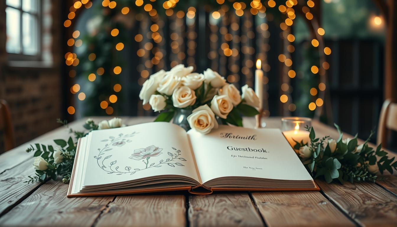 Besonderes Gästebuch für die Hochzeit