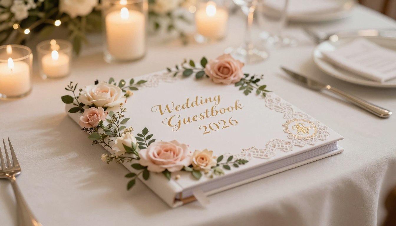 Gästebuch Hochzeit individuell 2026: Persönliche Ideen
