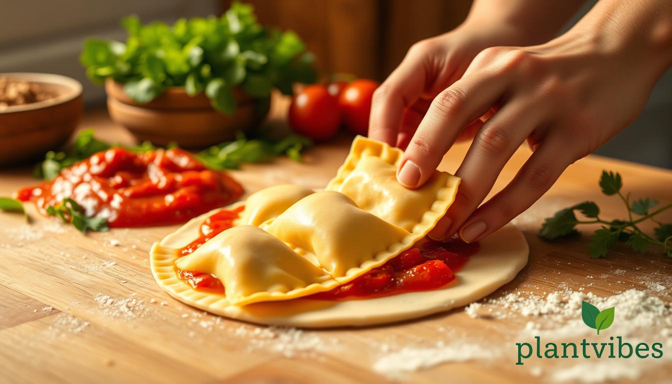 Ravioli ohne Ausstecher verschließen – so geht’s