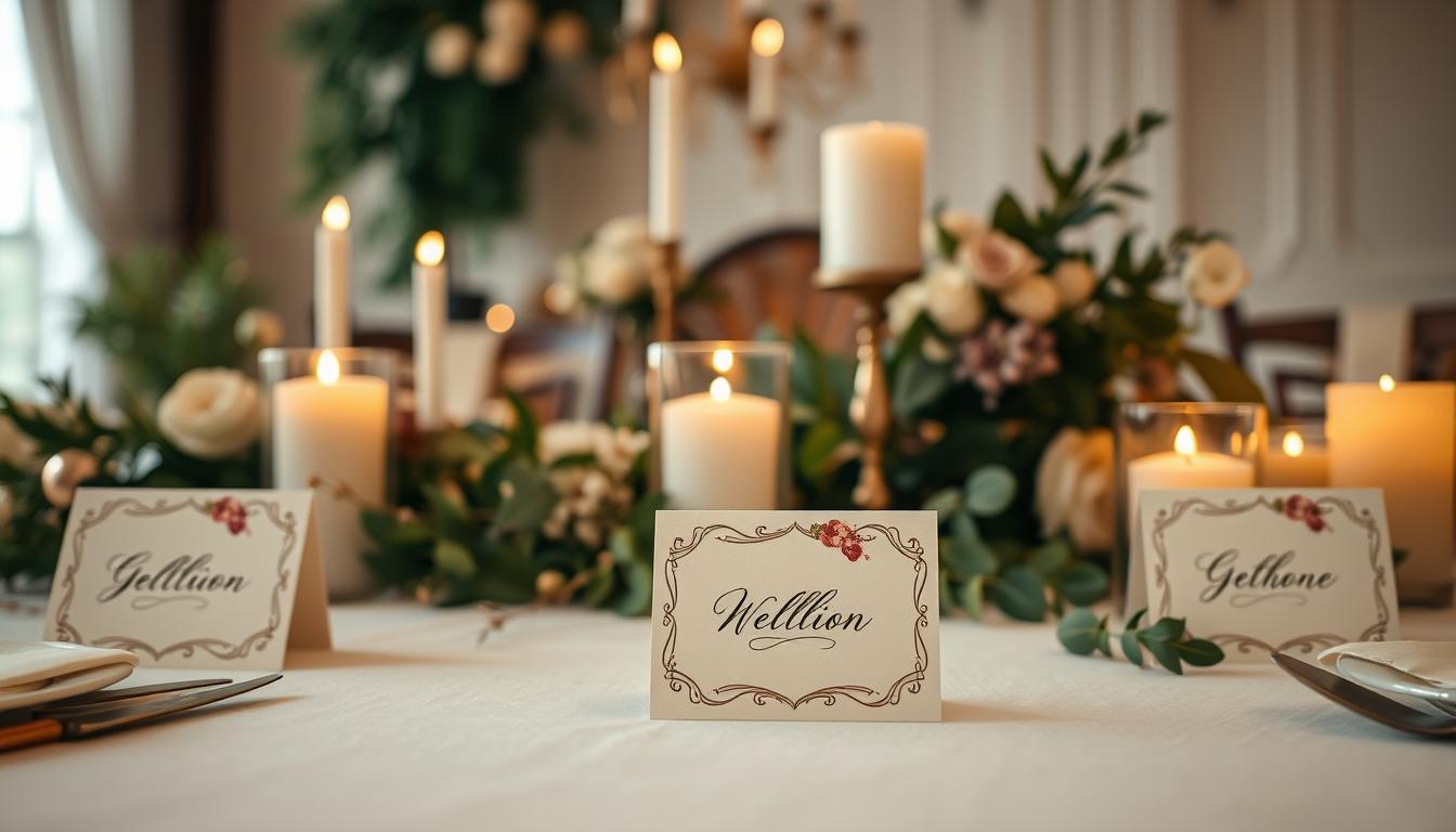Kreative Tischkarten-Ideen für eure Hochzeitstische