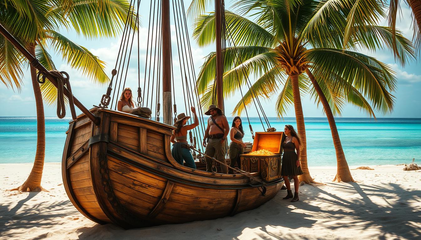 So veranstaltest du eine virtuelle Piraten-Schatztruhe-Party