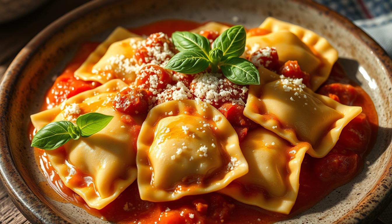 Hackfleisch-Ravioli – einfaches Wohlfühlessen