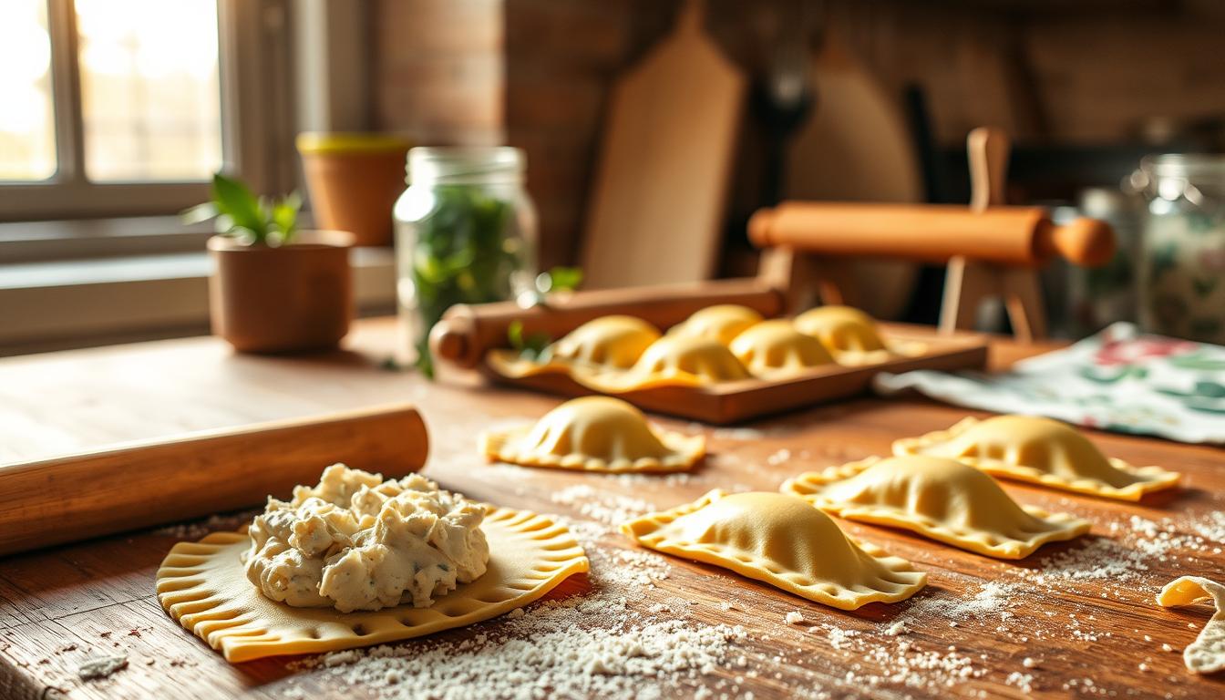 Ravioli vorbereiten und später kochen – cleverer Küchentrick