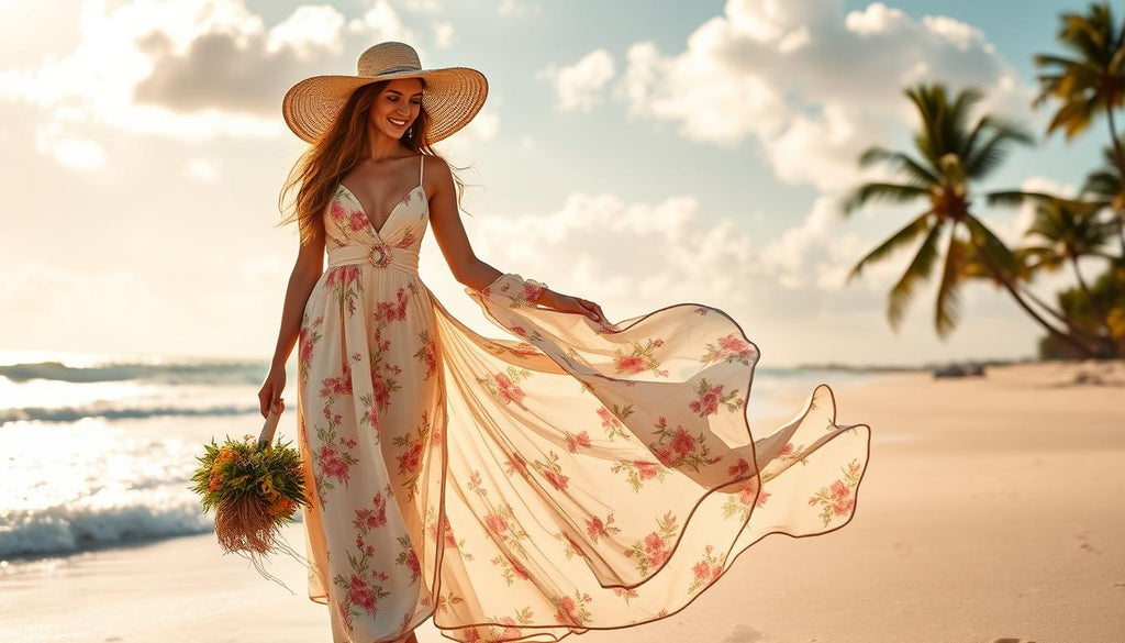 Outfit-Tipps: Was zieht man bei einer Hochzeit am Strand an?