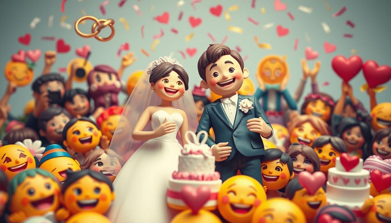 Hochzeit Emoji: Symbole für besondere Momente