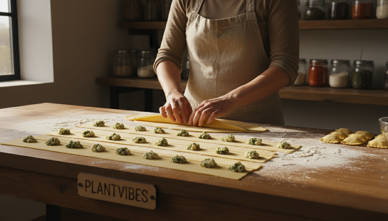 Ravioli ohne Ausstecher herstellen