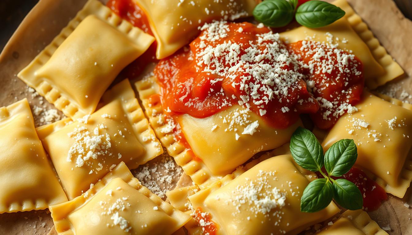 Genialer Trick: Ravioli aus Lasagneblättern machen