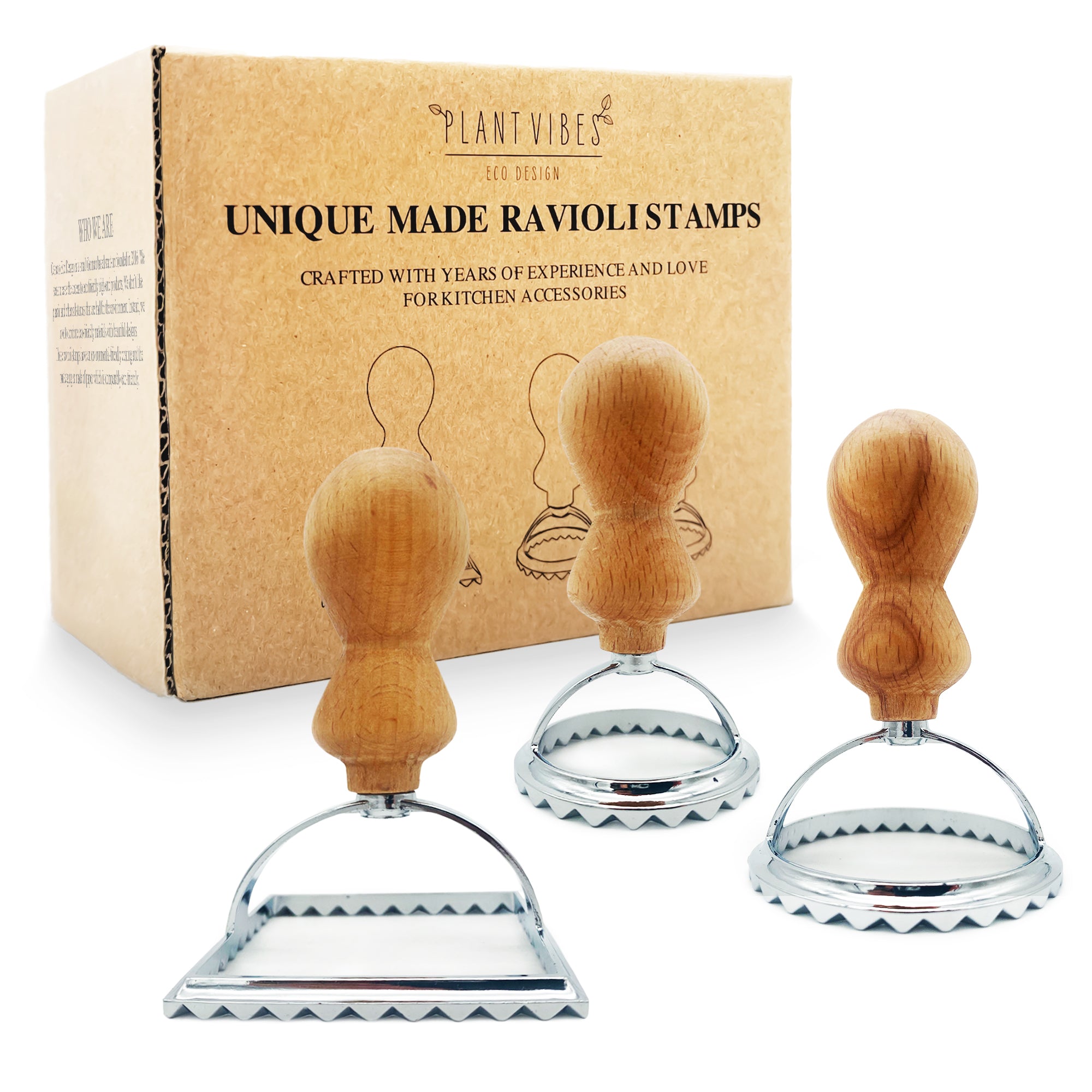 3er Set Ravioli Ausstecher