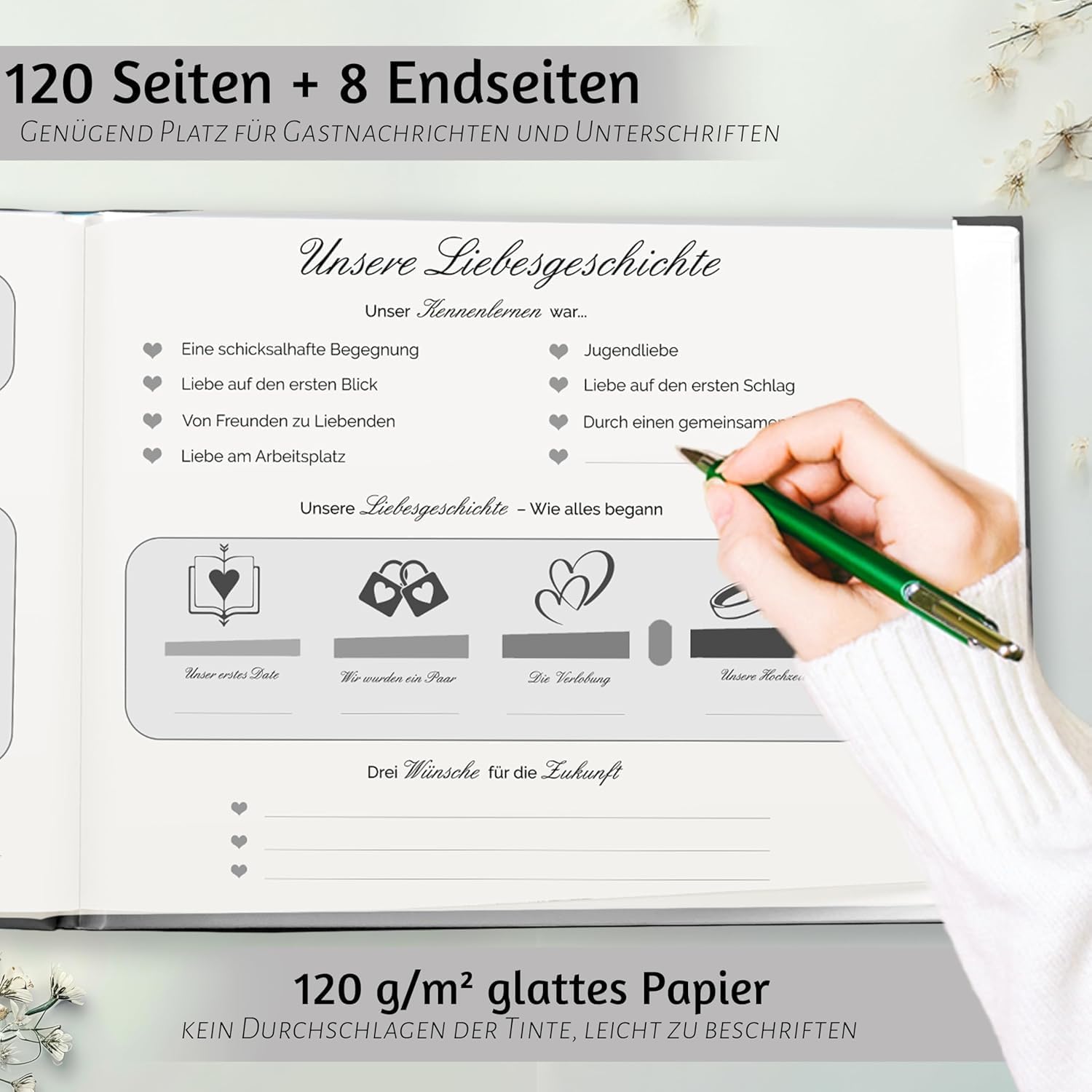 mit Fragen - Weiß